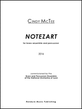 Notezart Brass Ensemble Score and Parts cover